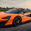 2019 McLaren 600LT Spider offers open-air thrill up to 201 mph